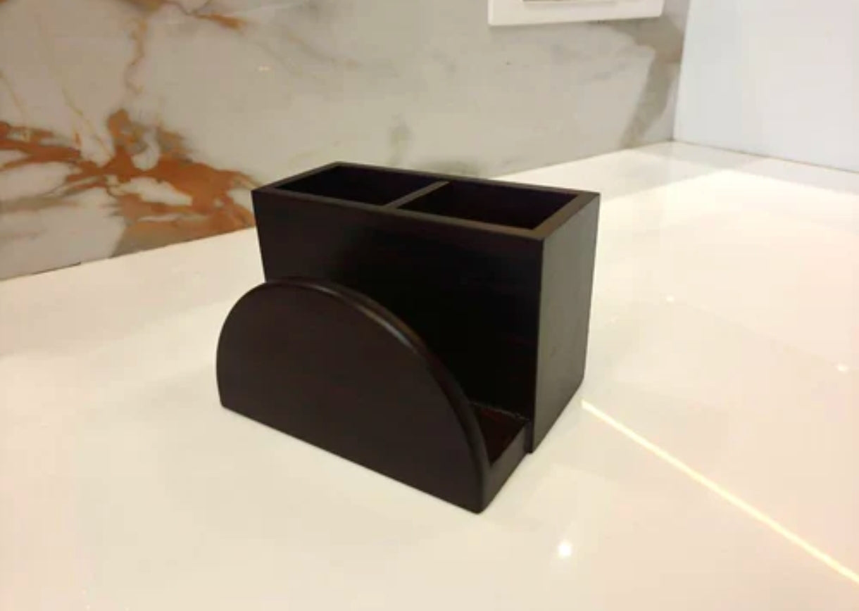 D Tissue & Cutlery Holder
